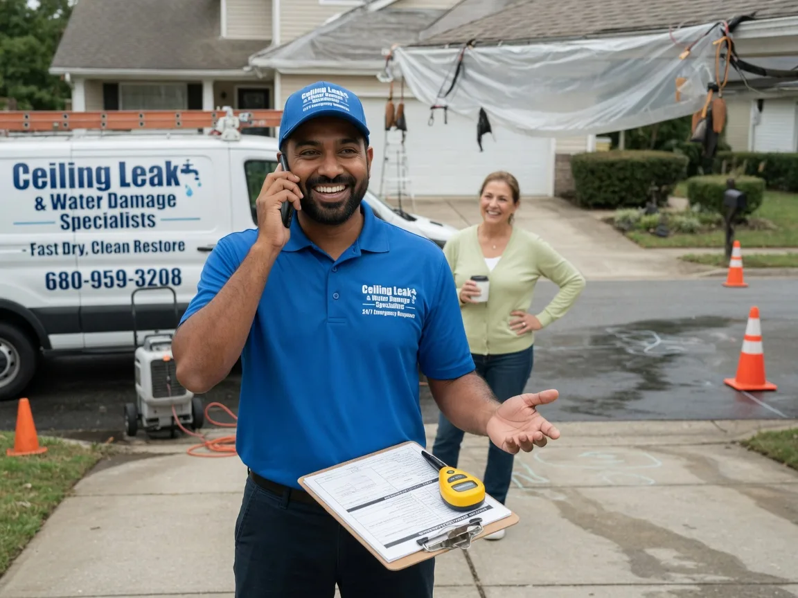 Ceiling Leak Cleanup South Grafton, MA FAQs